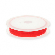 Elastik Schmuckdraht 0.5mm Red