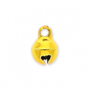 Metall Anhänger Glöckchen 6mm Gold