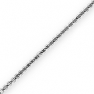 H&auml;matit Perlen Hexagon Silver