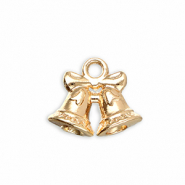 Metall Anhänger Glocken Gold