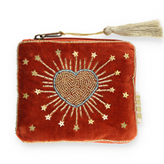 BY31&reg; Etui Herz mit Sterne Rust red-gold-blue