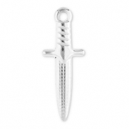 Stainless Steel - Rostfrei Stahl Anhänger Mini-Dolch Silver