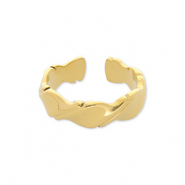 Ringe aus Stainless Steel - Rostfreiem Stahl Gold
