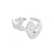 Ringe aus Stainless Steel - Rostfreiem Stahl Silver