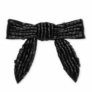Statement-Anhänger Schleife Black