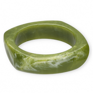 Resin-Armbänder Bangle Green
