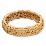 Rattan-Armbänder Bangle Natural beige
