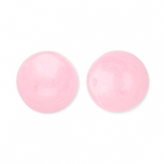 12 mm Acrylperlen Rund Pink-marble