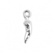 Stainless Steel - Rostfrei Stahl Anhänger Chilischote Silver