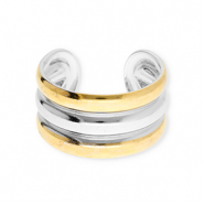 Ringe aus Stainless Steel - Rostfreiem Stahl Silver-gold