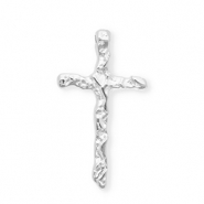 Metall Anh&auml;nger DQ&reg; Kreuz Antiek zilver (nikkelvrij)
