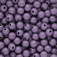 10 mm DQ Acrylperlen shiny Purple haze 18-3718 TCX