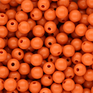8 mm DQ Acrylperlen shiny Orange peel 16-1359 TCX