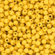 6 mm DQ Acrylperlen shiny Vibrant yellow 13-0858 TCX