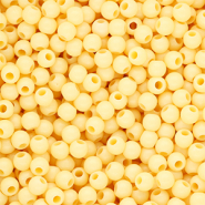 6 mm DQ Acrylperlen shiny Pastel yellow 11-0616 TPG