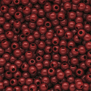 4 mm DQ Acrylperlen shiny Salsa red 18-1657 TCX