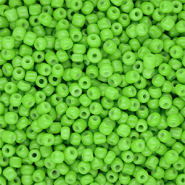 Glasperlen Rocailles 8/0 (3 mm) Green