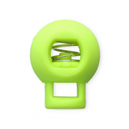 Farbiges Zubeh&ouml;r Kordelstopper Ball Neon green