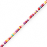 Perlen Keramik Rondell Multicolour