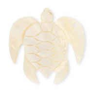 Muschel Anhänger Specials Schildkröte White-light peach