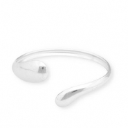 Armbänder aus Stainless Steel - Rostfreiem Stahl Bangle Silver