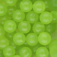 14 mm DQ® Acrylperlen shiny Light green