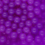 10 mm DQ® Acrylperlen shiny Purple