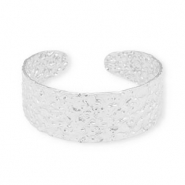 Armbänder aus Stainless Steel - Rostfreiem Stahl Bangle Silver