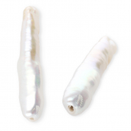 TQ S&uuml;sswasserperlen Irregular high luster Natural white