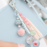 Schmucksets Anhänger mit getrockneten Blumen!
