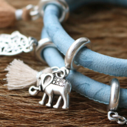 Schmucksets Ausgefallen & Schick, Armbänder aus Imitat Leder