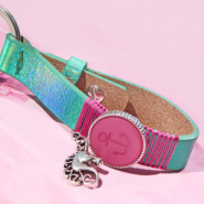 Schmucksets Kinder Inspiration mit Cuoio Armbändern und Einhorn
