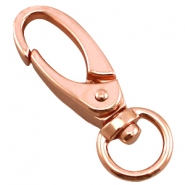 DQ Metall Schl&uuml;sselanh&auml;nger 46mm Ros&eacute; gold