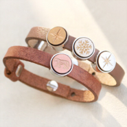 Schmucksets Winterschmuck mit Holz Cabochons