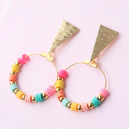 Schmucksets Statement Armbänder und Ohrringe mit Katsuki Perlen