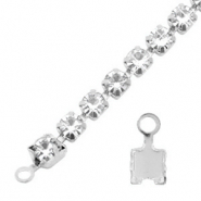 Reihmaterialien Strass Ketten