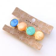 Schmucksets Haarschmuck & Ohrringe mit Polaris Elements Cabochons