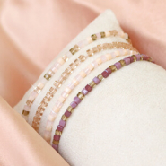 Schmucksets Machen Sie mit diesen Top Facett Perlen Cube strahlende Armbänder