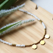 Schmucksets Ketten mit minimalistischem Stainless Steel Anhängern