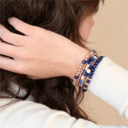 Schmucksets Herstellung Armbändern und Ohrringen mit Polaris Elements Perlen