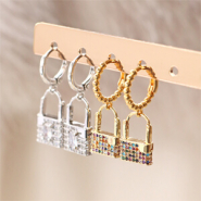Schmucksets Trendiger Schmuck mit Zirkonia Schloss Anhängern