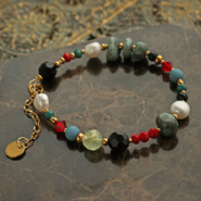 Schmucksets Schmuck mit verschiedenen Arten von Perlen