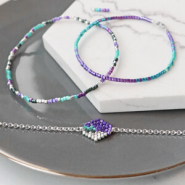 Schmucksets Machen Sie stilvolle Schmuck mit Miyuki Delicas Perlen