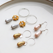 Schmucksets Stilvoller Schmuck aus Polaris-Elements-Tropfenperlen