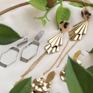 Schmucksets So erstellen Sie mit DQ-Metallanhängern und Verbindungselementen eine neue Ohrringkollektion.