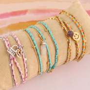 Schmucksets Verwenden Sie diese trendig geflochtene Kordel für Ihren gesamten Schmuck