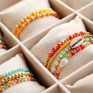 Schmucksets So entwerfen Sie eine Armband-Kollektion mit Top-Facettenperlen