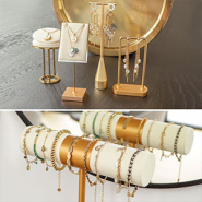 Schmucksets Schmuckdisplays und Aufbewahrboxen einsetzen 