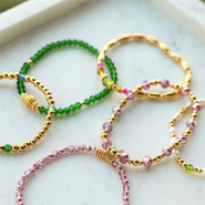 Schmucksets Designideen zu Armbändern mit Top-Facettenperlen