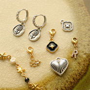 Schmucksets Kreativ Schmuck gestalten mit winterlichen Anhängern